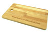 Schneidebrett XXL aus Holz mit Wunschgravur ca. 45,5x28cm